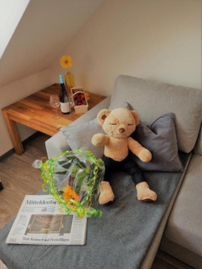 Gästequartier Turmblick ruhig aber zentral mit Garten in der Altstadt von Coswig Anhalt